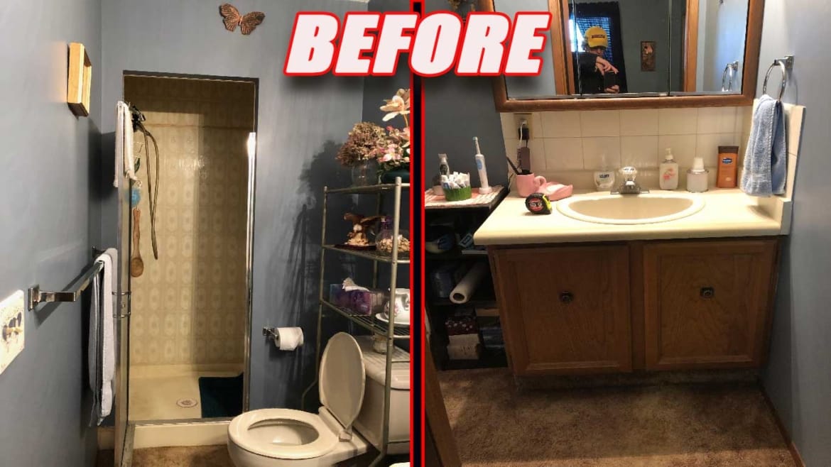 The Ugly Duckling Bathroom Reno