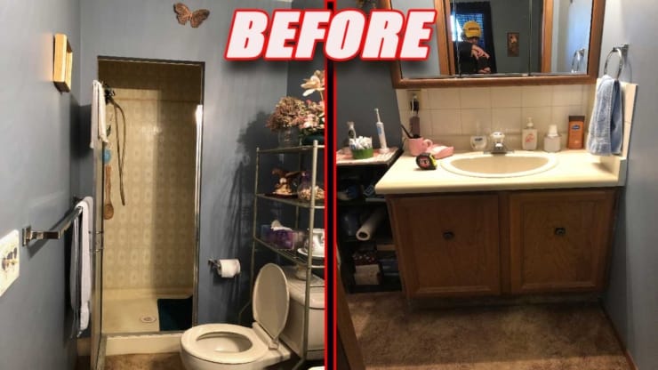 The Ugly Duckling Bathroom Reno