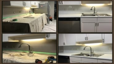 Backsplash Installation